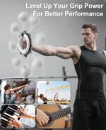 TINRIEF Arm Workout for Men and Women, 360° Hand-Crank Forearm Trainer, Chest Tr... - Image 4