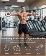 TINRIEF Arm Workout for Men and Women, 360° Hand-Crank Forearm Trainer, Chest Tr... - Image 7