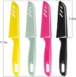 BYkooc 8 pieces Paring Knives (4PCS Peeling Knives and 4PCS Knife Sheath), Ultra... - Image 3