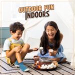 Nostalgia Tabletop Indoor Electric S'mores Maker - Smores Kit With Marshmallow R... - Image 7
