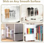 Acrylic Straw Holder for Cabinet Door - Child-Safe Organizer & Dispenser with Sm... - Image 8