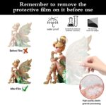 Fairy Sitting Jeweled Wings Acrylic Desktop Decoration, Suitable for Home Décor ... - Image 3