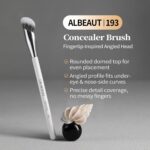 Albeaut Concealer Brush, Angled Under Eye Makeup Small Foundation Precision Face... - Image 3