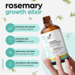 Artnaturals Organic Rosemary Castor Hair Oil + Massager Hair Growth Set Hair Gro... - Image 4