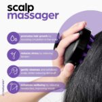 Artnaturals Organic Rosemary Castor Hair Oil + Massager Hair Growth Set Hair Gro... - Image 5
