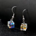 Northern Lights Crystal Earring Crystal Drop Stud Earrings for Women Fashion - Image 4