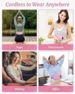Portable Heating Pad, Upgraded Cordless Electric Fast Heating Pad for Back Belt ... - Image 4