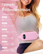 Portable Heating Pad, Upgraded Cordless Electric Fast Heating Pad for Back Belt ... - Image 6