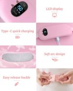 Portable Heating Pad, Upgraded Cordless Electric Fast Heating Pad for Back Belt ... - Image 8
