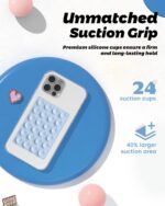 amBand Magnetic Suction Phone Grippy for MagSafe Case, Silicone Cup Sticky Mount... - Image 5