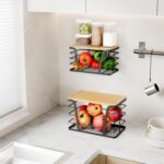 TIDIIABODE 2 Pack Stackable Storage Laundry Kitchen Organizers, Wall Mount Trash... - Image 4