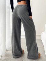 SOLY HUX Women's Drawstring Sweatpants Low Rise Baggy Wide Leg Pants with Pocket... - Image 3