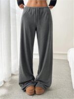 SOLY HUX Women's Drawstring Sweatpants Low Rise Baggy Wide Leg Pants with Pocket... - Image 5