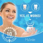 MySmile Teeth Whitening Kit with LED Light, 10 Min Non-Sensitive Fast Teeth Whit... - Image 3