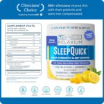 Relaxium SleepQuick Gummies - Sleep Aid + Gut Health & Immune Support, 5 mg Mela... - Image 3