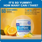 Relaxium SleepQuick Gummies - Sleep Aid + Gut Health & Immune Support, 5 mg Mela... - Image 5