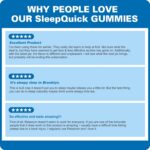 Relaxium SleepQuick Gummies - Sleep Aid + Gut Health & Immune Support, 5 mg Mela... - Image 9