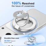 Magnetic Phone Grip Stand for iPhone Air/17/17 Pro/16e/16/15 Pro Max, Double Adj... - Image 5