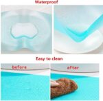 9 Pack Refrigerator Mats,Washable Fridge Mats Liners Easy to Clear Fridge Pads M... - Image 4