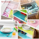 9 Pack Refrigerator Mats,Washable Fridge Mats Liners Easy to Clear Fridge Pads M... - Image 6