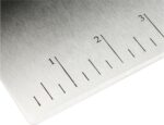 Amazon Basics Multi-Purpose Bench Scraper, Stainless Steel Dough Cutter with Mea... - Image 5