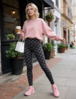 Blisset High Waist Leggings for Women - Opaque, Soft Tummy Control Athletic Pant... - Image 4