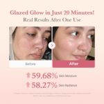 medicube Milky Collagen Double Glow Lock Duo: Collagen Glazed Milky Wrapping Mas... - Image 3