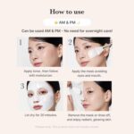 medicube Milky Collagen Double Glow Lock Duo: Collagen Glazed Milky Wrapping Mas... - Image 6