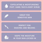 Brooklyn Botany Coconut Milk Body Scrub - Moisturizing and Exfoliating Body, Fac... - Image 6