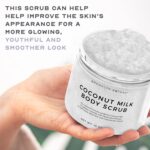 Brooklyn Botany Coconut Milk Body Scrub - Moisturizing and Exfoliating Body, Fac... - Image 7