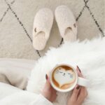 EverFoams Women's Fuzzy Slip-on Slippers Warm Cozy Soft Lightweight Memory Foam ... - Image 4