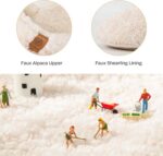 EverFoams Women's Fuzzy Slip-on Slippers Warm Cozy Soft Lightweight Memory Foam ... - Image 6