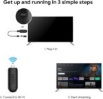 ONN Android TV 2K FHD Streaming Stick with Remote Control & Power Adapter WiFi H... - Image 5