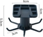 2pcs 360 °Rotation Utility Hooks,Under Cabinet Kitchen Hooks,Storage Shelf rv Mu... - Image 7