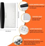 ALLTOP Bench Scraper & Chopper for Kitchen - Ideal Baking Essential Utensil,Stai... - Image 3