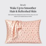 Kitsch Satin Pillowcase with Zipper for Hair & Skin - Softer Than Silk Pillow Ca... - Image 3