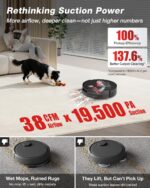 Yeedi S20 Infinity Robot Vacuum&Mop with 19,500Pa Blast Suction, PowerBoost Char... - Image 6