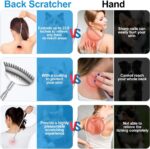 Yeipis 3 Pack Different Back Scratcher Metal Portable Telescoping with Rubber Ha... - Image 7
