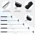 Yeipis 3 Pack Different Back Scratcher Metal Portable Telescoping with Rubber Ha... - Image 10