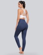 CHRLEISURE Leggings with Pockets for Women - Tummy Control High Waisted Soft Wor... - Image 6