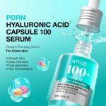 Anua PDRN Hyaluronic Acid Capsule 100 Serum, Radiant Face Serum, Salmon DNA, Hya... - Image 3