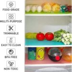 Aiosscd 7 PCS Shelf Mats Refrigerator Liners Washable Refrigerator Pads Fridge M... - Image 3