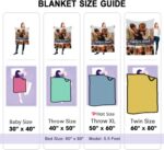 DayOfShe Ships Next Day, Personalized Blankets for Couples Photo Blankets for Gi... - Image 5