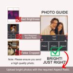 DayOfShe Ships Next Day, Personalized Blankets for Couples Photo Blankets for Gi... - Image 6