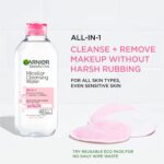 Garnier Micellar Cleansing Water, All-in-1 Makeup Remover and Facial Cleanser, F... - Image 4