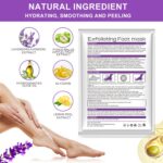 ALIVER Foot Peel Mask 3 Pack, Exfoliator Peel Off Calluses Dead Skin Callus Remo... - Image 4