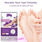 ALIVER Foot Peel Mask 3 Pack, Exfoliator Peel Off Calluses Dead Skin Callus Remo... - Image 5