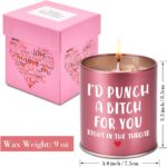 Christmas Birthday Gifts for Women Scented Candle, Valentines Day Gifts for Girl... - Image 3