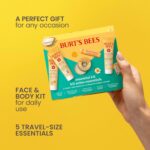 Burt's Bees Mothers Day Gifts Ideas - Essentials Everyday Set, 5 Travel Size Pro... - Image 5
