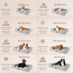 EHEYCIGA Orthopedic Dog Beds for Extra Large Dogs 44x32Inch, Waterproof Memory F... - Image 3